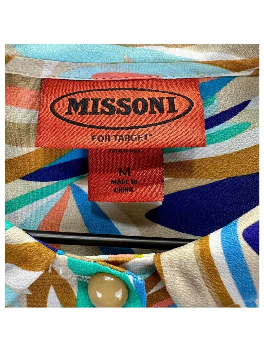 Missoni x Target Two Printed Blouses - Multicolor & Magenta Floral size medium - Picture 5 of 5